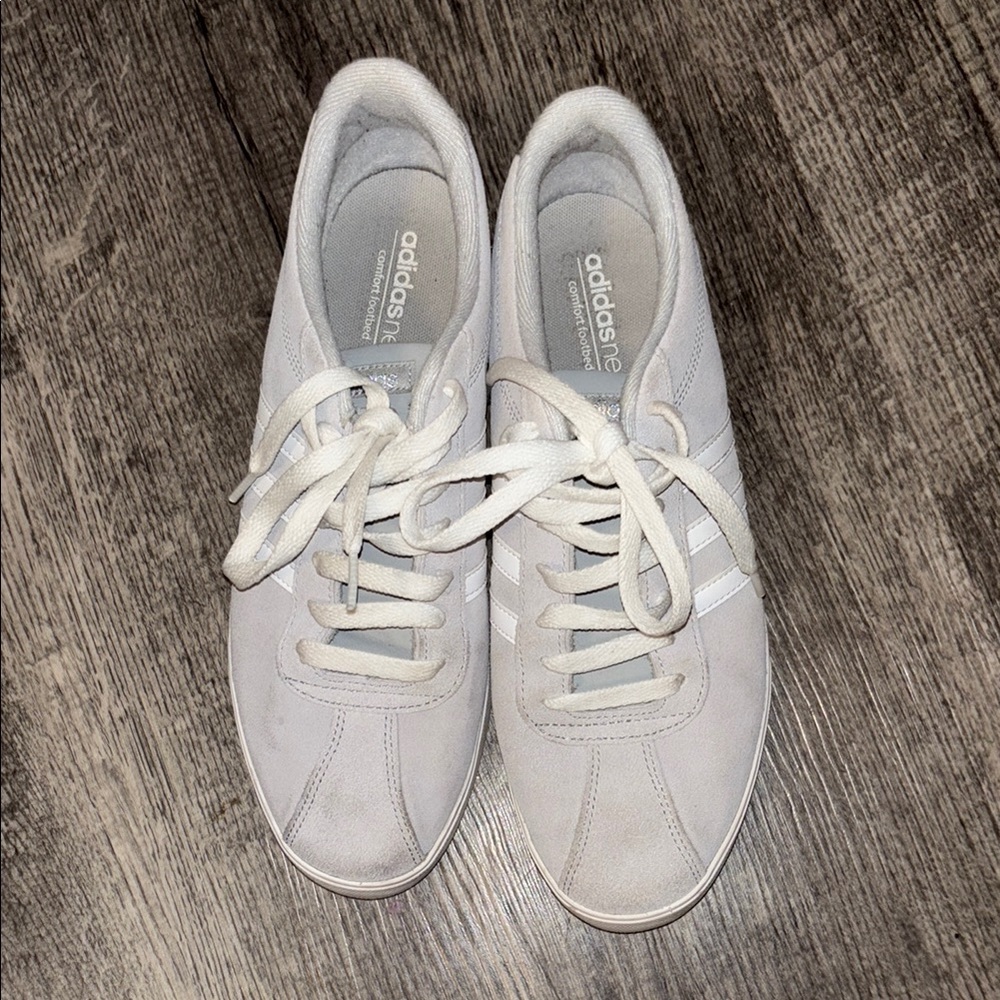 Adidas Women's Gray Sneakers Size 10